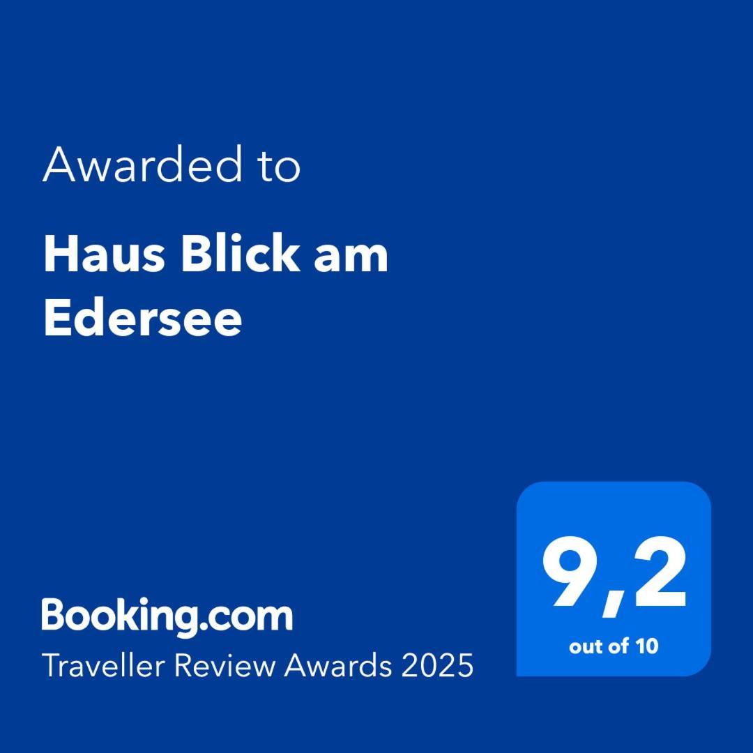 Haus Blick Am Edersee Waldeck  Εξωτερικό φωτογραφία